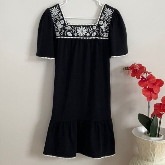 kate embroidered mini dress For Love & Lemons Kate Mini Dress - Yellow main image 0
